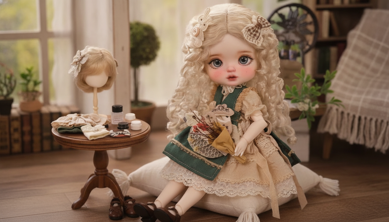 1/6 BJD Doll Plums Guide: Styling, Posing & Care