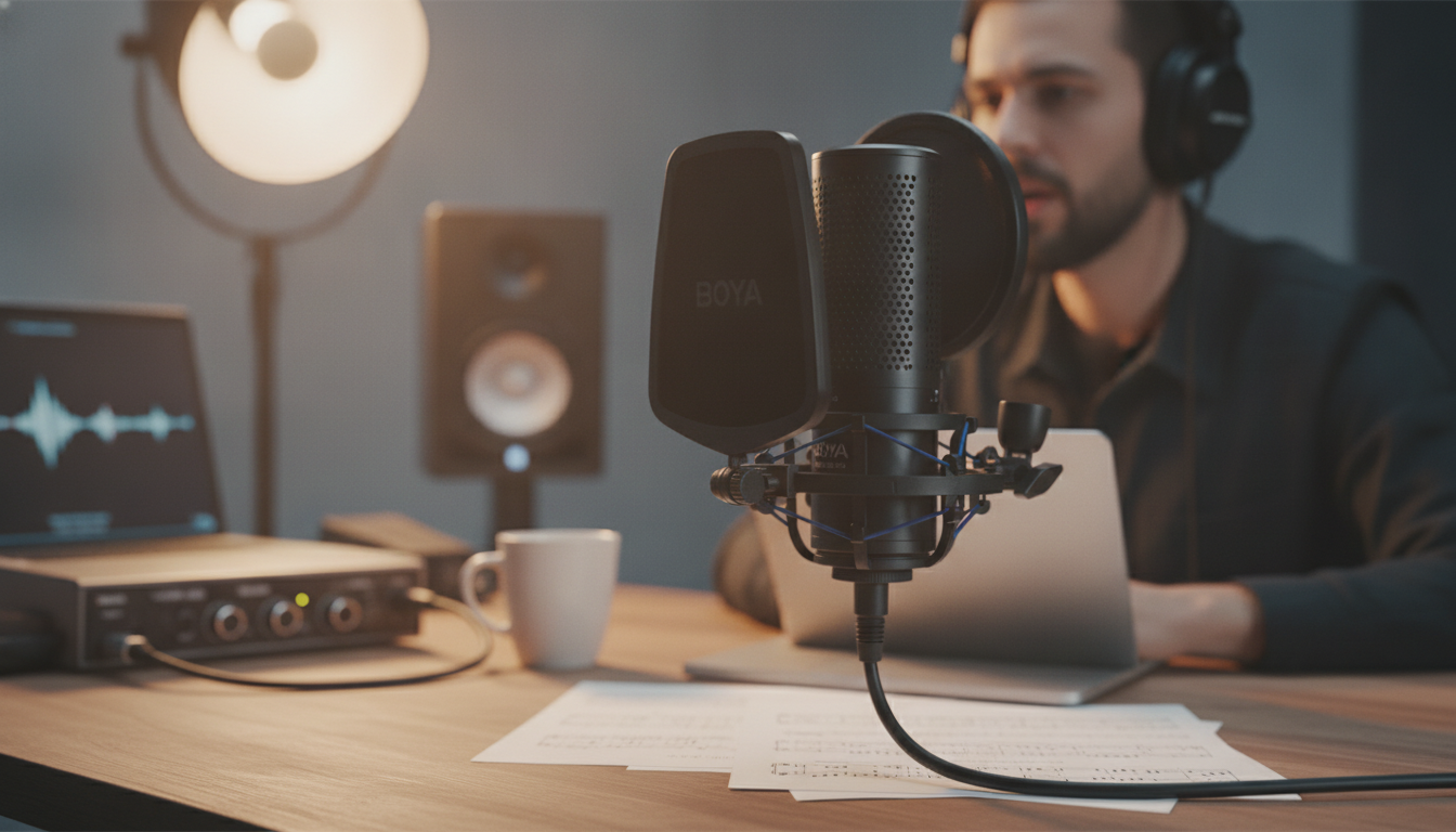 XLR Condenser Mic with Low-Cut: Cleaner Vocals Fast