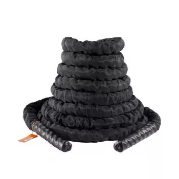 Heavy Battle Rope Kit: Sleeve + Anchor for Safer Slams